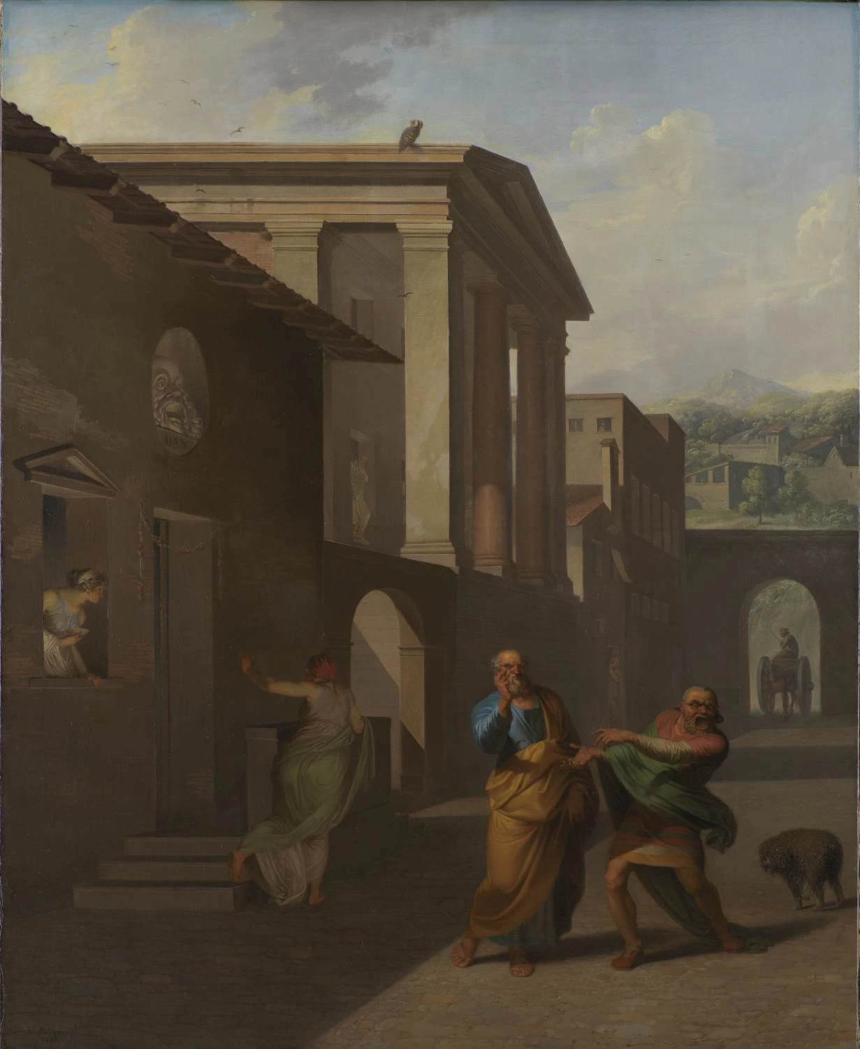 L'ostetrica che si congeda dalla ragazza di Andros - Statens Museum for Kunst, Copenhagen